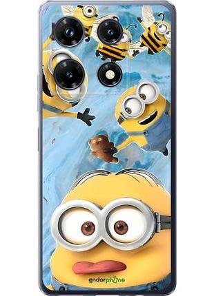 Чехол на infinix note 30 pro миньоны инфикс ноут 30 про