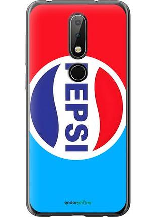 Чехол на nokia 6.1 plus пепси нокиа 6.1 плюс