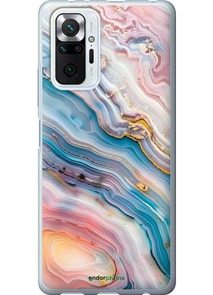 Чехол на xiaomi redmi note 10 pro мрамор красивый сяоми редми ноут 10 про