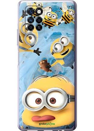 Чехол на infinix note 10 pro миньоны инфикс ноут 10 про