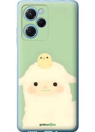 Чохол на xiaomi poco x5 pro 5g барашок і циплівок