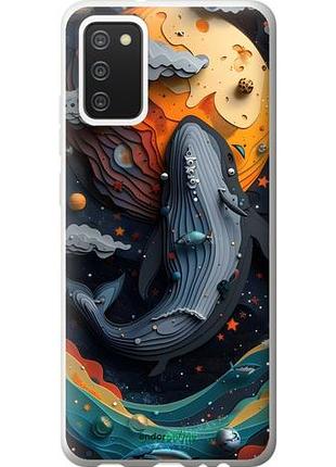 Чохол на samsung galaxy a02s a025f кит у космосі