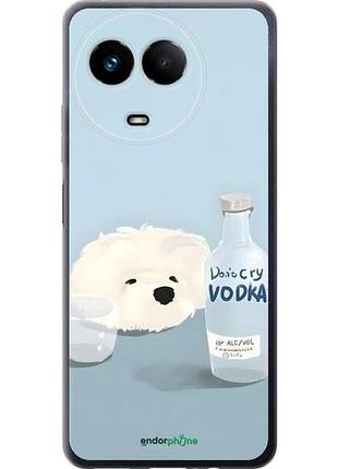 Чехол на realme realme 11 5g пес водка риалмириалми 11 5г