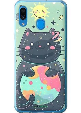 Чохол на samsung galaxy a20 2019 a205f милий котик