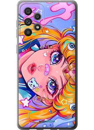 Чехол на samsung galaxy a73 a736b сейлор мун 4 самсунг а73 а736б