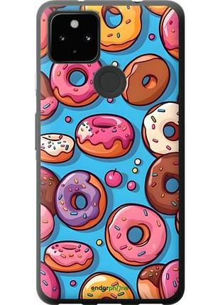 Чехол на google pixel 5a пончики гугл пиксель 5а