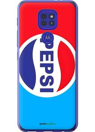 Чехол на motorola g9 play пепси