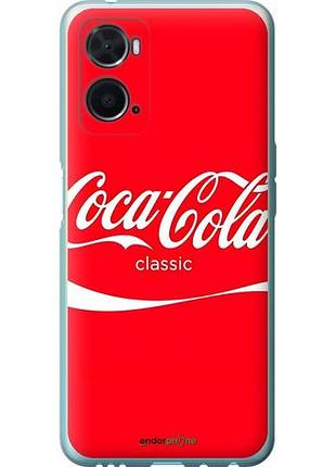 Чехол на oppo a76 кока кола оппо а76