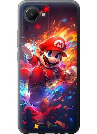 Чохол на realme c30 супер маріо