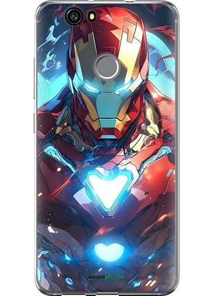 Чехол на huawei nova железный человек хуавей нова