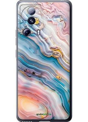 Чехол на xiaomi 13 lite мрамор красивый сяоми 13 лайт