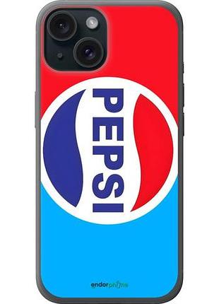Чехол на iphone 15 пепси айфон 15