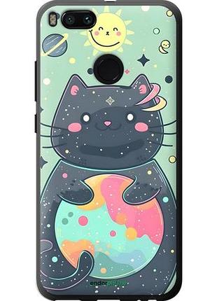 Чехол на xiaomi mi a1 милый котик сяоми ми а1