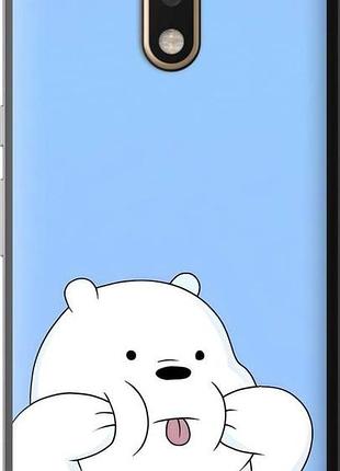 Чехол на motorola moto g4 plus милый мишка моторола мото г4 плюс