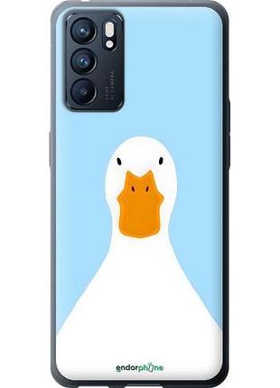 Чехол на oppo reno6 5g гусь оппо рено6 5г