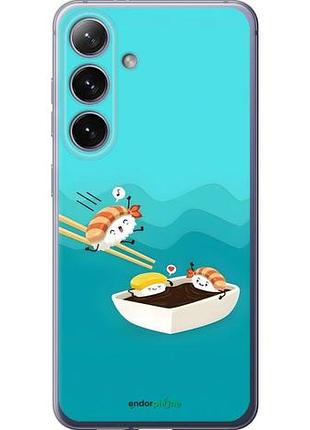Чехол на samsung galaxy s24 plus суши самсунг с24 плюс