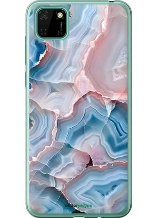 Чехол на huawei y5p мрамор