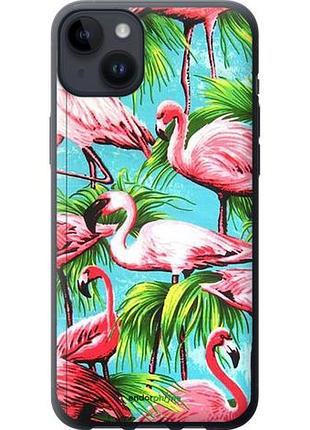 Чехол на iphone 14 plus tropical background "4016u-2645-10746"