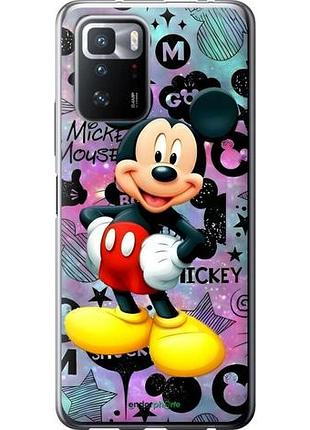 Чехол на xiaomi poco x3 gt микки маус сяоми поко х3 гт