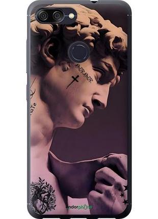 Чехол на asus zenfone max plus m1 zb570tl давид тату асус зенфон макс плюс м1 зетб570тл