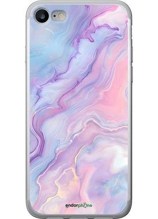 Чехол на iphone 8 нежный мрамор айфон 8