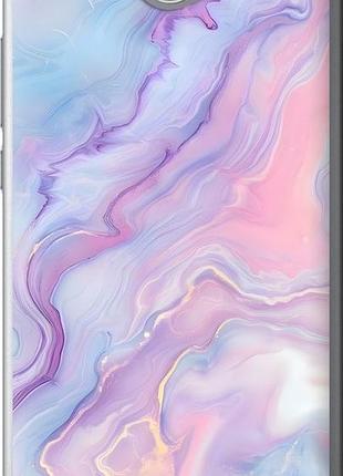 Чехол на huawei y7 2017 нежный мрамор хуавей у7 2017