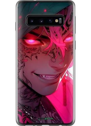 Чехол на samsung galaxy s10 аниме демон 3 самсунг с103