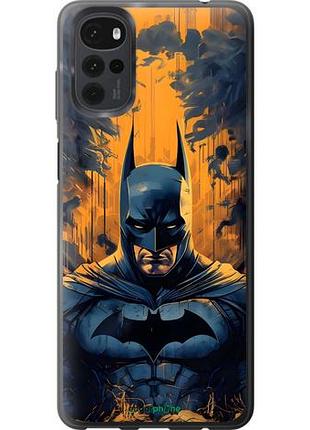 Чехол на motorola g22 бетмен, batman моторола г22