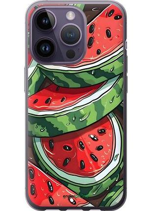 Чехол на iphone 14 pro арбуз айфон 14 про