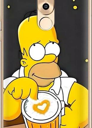 Чехол на huawei mate 9 lite гомер пиво хуавей мейт 9 лайт