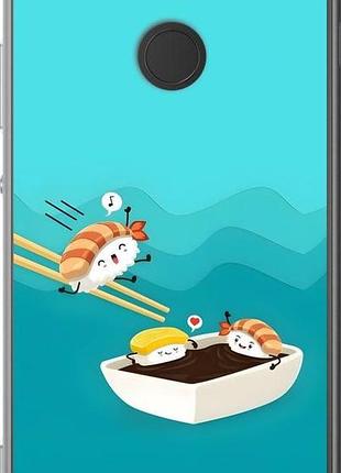 Чехол на sony xperia xa2 h4113 суши