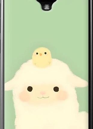 Чехол на lenovo a536 барашек и ципленок леново а536