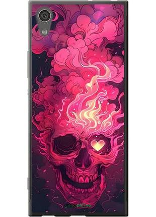 Чохол на sony xperia xa1 g3112 череп арт