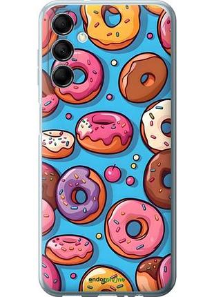 Чехол на samsung galaxy m14 m146b пончики самсунг м14 м146б