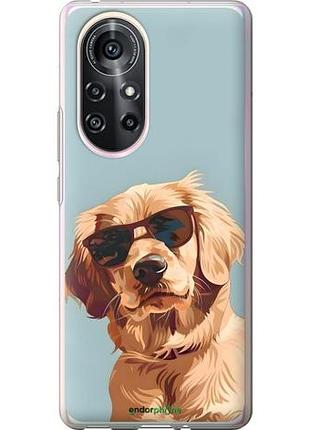 Чохол на huawei nova 8 pro пес в окулярах
