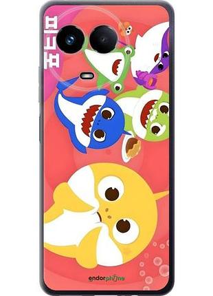 Чехол на realme realme 11 5g бейби шаркс