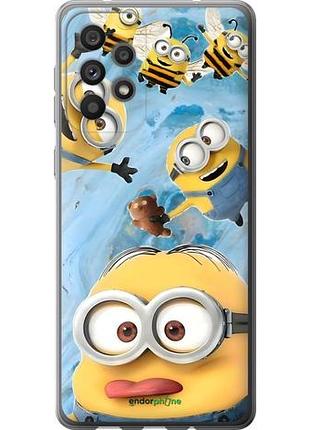 Чехол на samsung galaxy a73 a736b миньоны самсунг а73 а736б