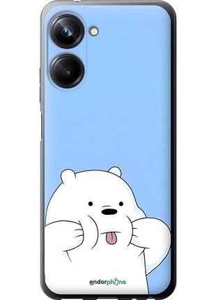 Чехол на realme 10 pro милый мишка риалми 10 про