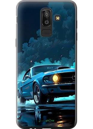 Чехол на samsung galaxy j8 2018 форд мустанг самсунг й8 2018