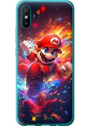 Чехол на xiaomi redmi 9a супер марио сяоми редми 9а