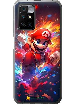 Чехол на xiaomi redmi 10 супер марио сяоми редми 10