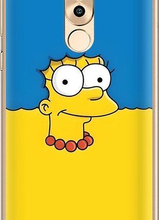 Чехол на huawei mate 9 lite мардж флаг украины хуавей мейт 9 лайт