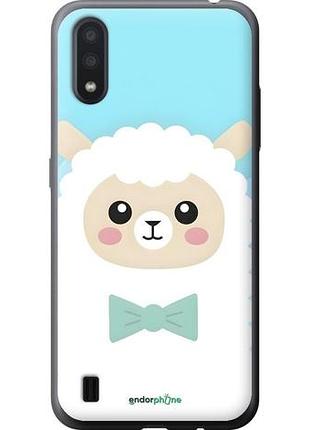 Чехол на samsung galaxy a01 a015f милый барашек самсунг а01 а015ф