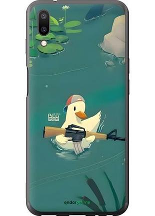 Чехол на meizu e3 уточка с автоматом мейзу е3