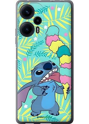 Чехол на xiaomi poco f5 стич сяоми поко ф5