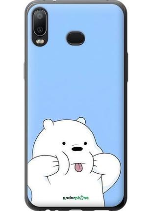 Чохол на samsung galaxy a6s милий ведмедик