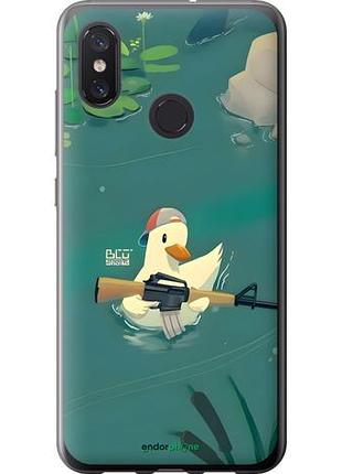 Чохол на xiaomi mi8 качечка з автоматом