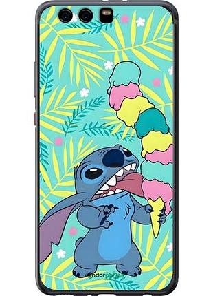 Чехол на huawei p10 plus стич