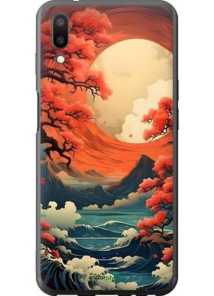 Чехол на meizu e3 природа японии мейзу е3