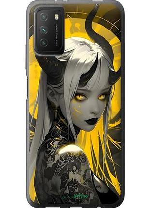 Чехол на xiaomi poco m3 аниме демон 2